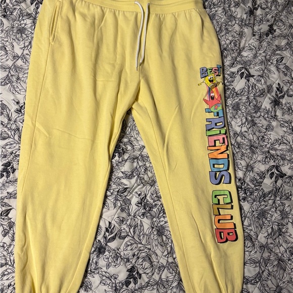 SpongeBob Squarepants Other - SpongeBob SquarePants Yellow Best Friends Club Joggers